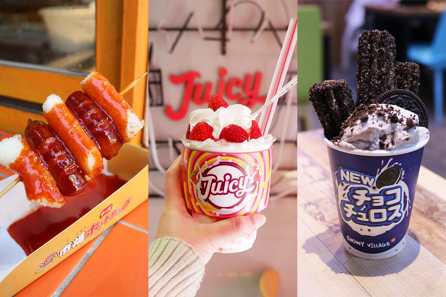 新大久保 食べ歩き 2025韓国TikTok