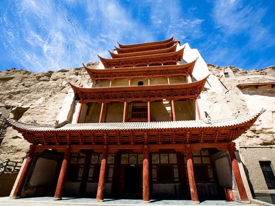 全ては文化財を守るため～♪中国敦煌の観光地 世界遺産『莫高窟』見学 前編🍀敦煌旅行記4 - ぱきらの中国 河南省開封 生活