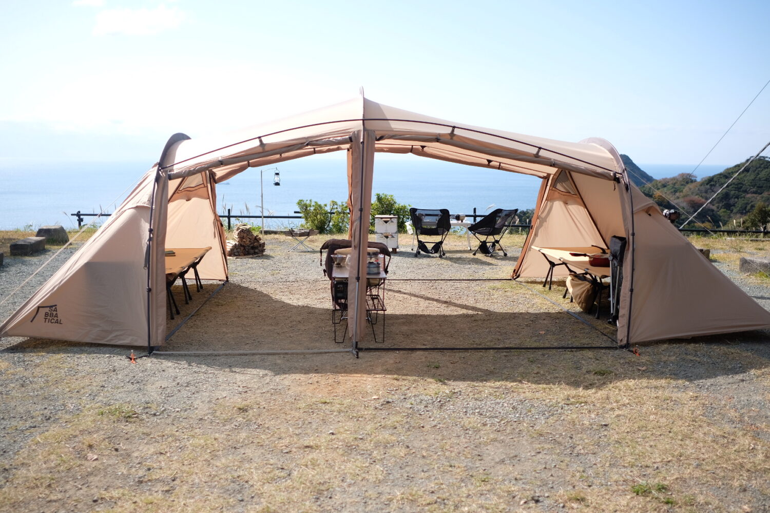 南伊豆夕日ヶ丘キャンプ場 静岡県 太平洋を見渡す絶景を目前に、のんびりと海を眺めていたいキャンプ場Camp Goods Online