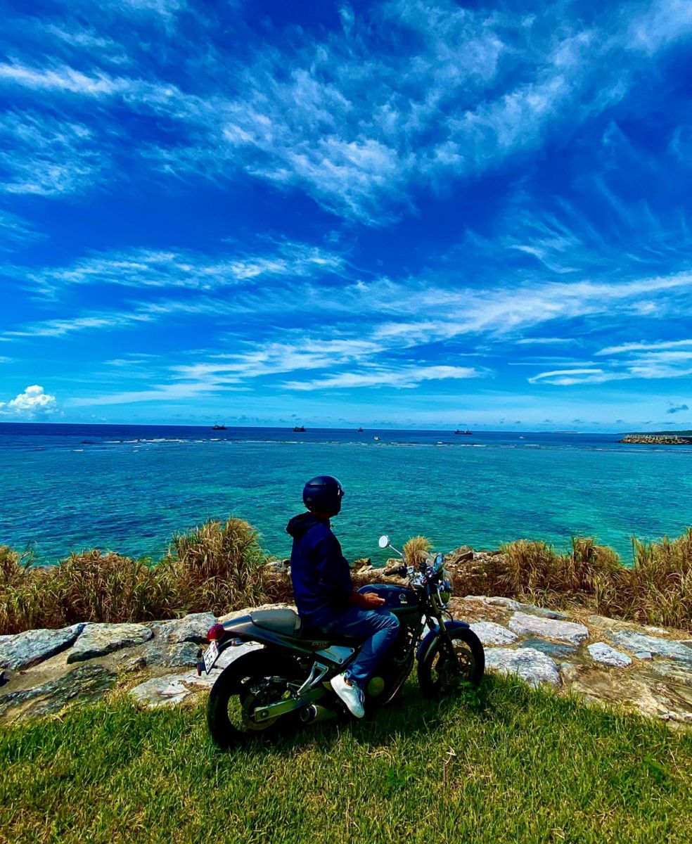 バイクと海！飯岡海水浴場を訪ねて