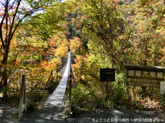 畑薙 大吊橋から茶臼岳２０１４