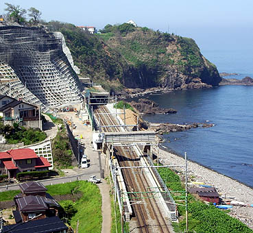 青海川駅：JR信越本線旅情駅探訪記ちゃり鉄.JP