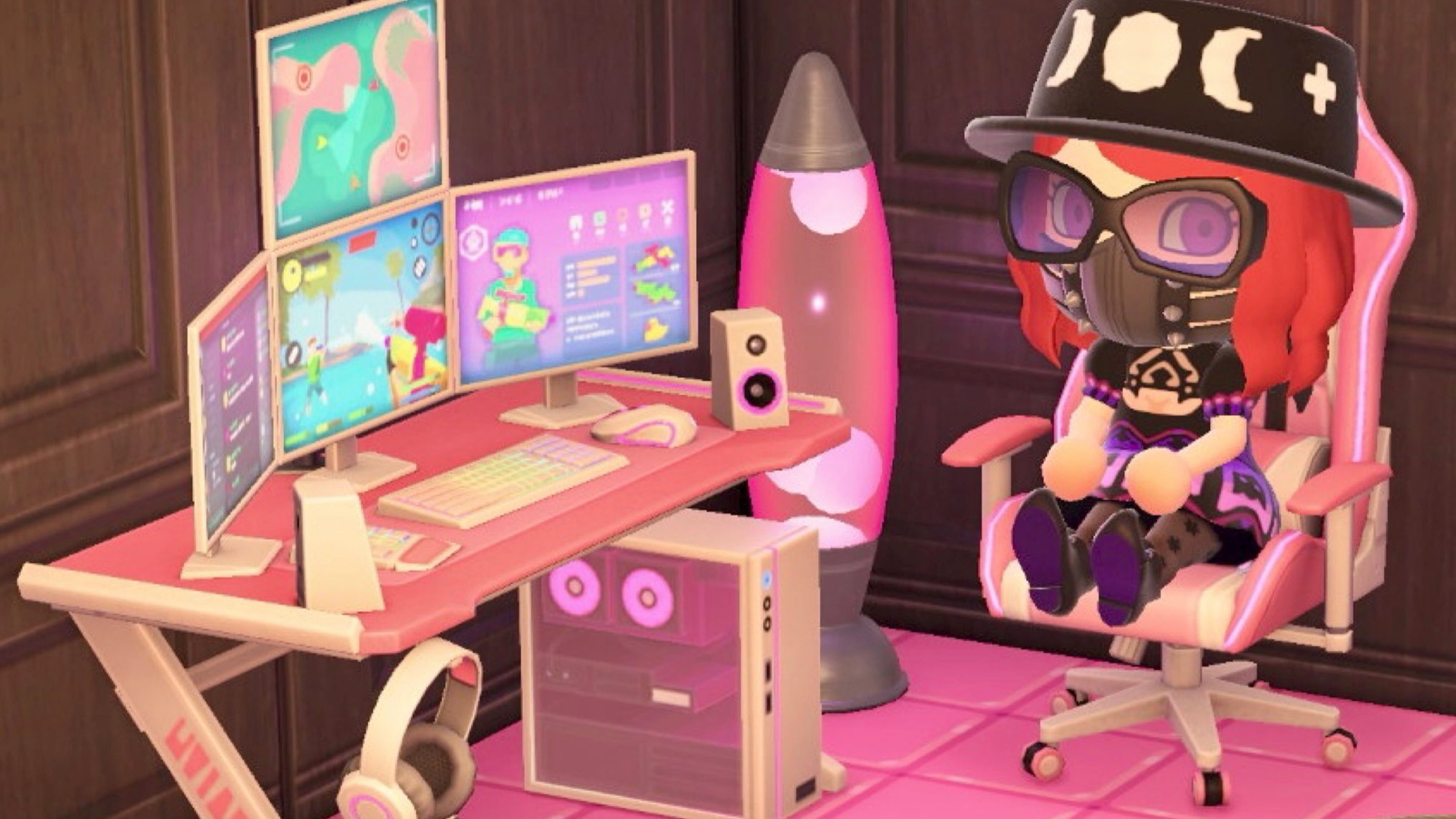 あつ森 ゲーミングデスクのリメイク 色違い と入手方法売値 あつまれどうぶつの森 ゲームエイト