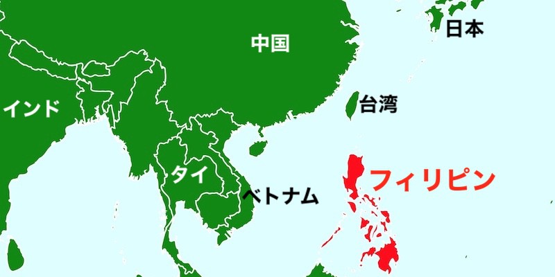 フィリピン地図