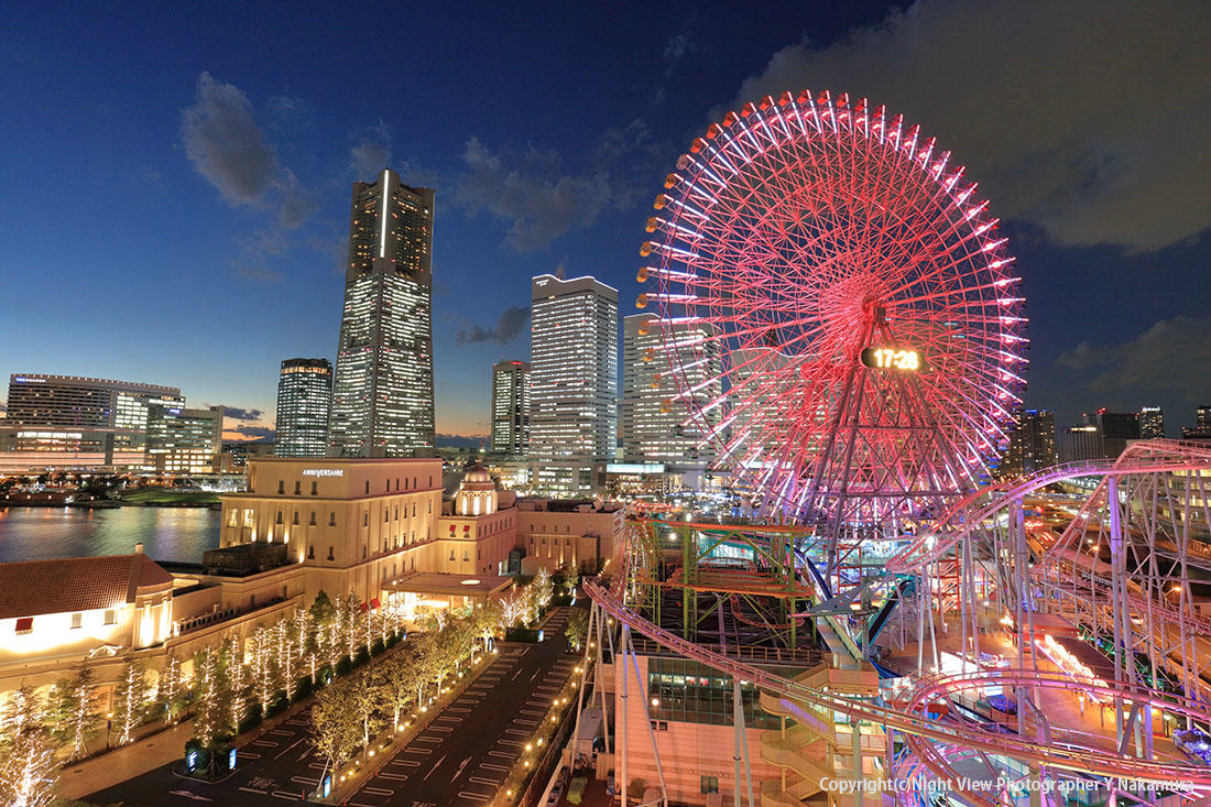大観覧車コスモクロック21に「シースルーゴンドラ」が登場 - ヨコハマ経済新聞