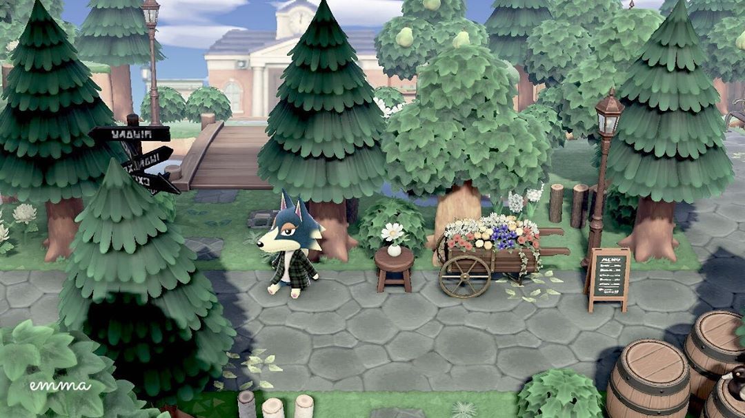 あつ森 島紹介その① ふわふわドーナツ島だよりその９ひつじどっとこむ