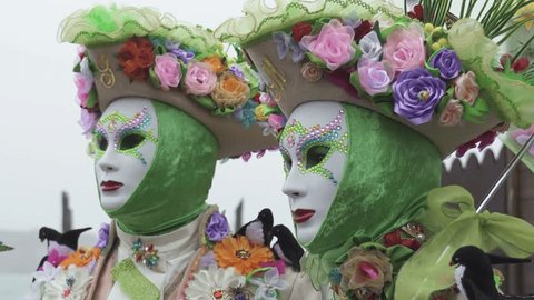 イタリア ヴェネツィア ベネツィア ベネチア カーニバル マスク 仮面 仮装 maschela carnevale Venezia -Antiquarium Milano