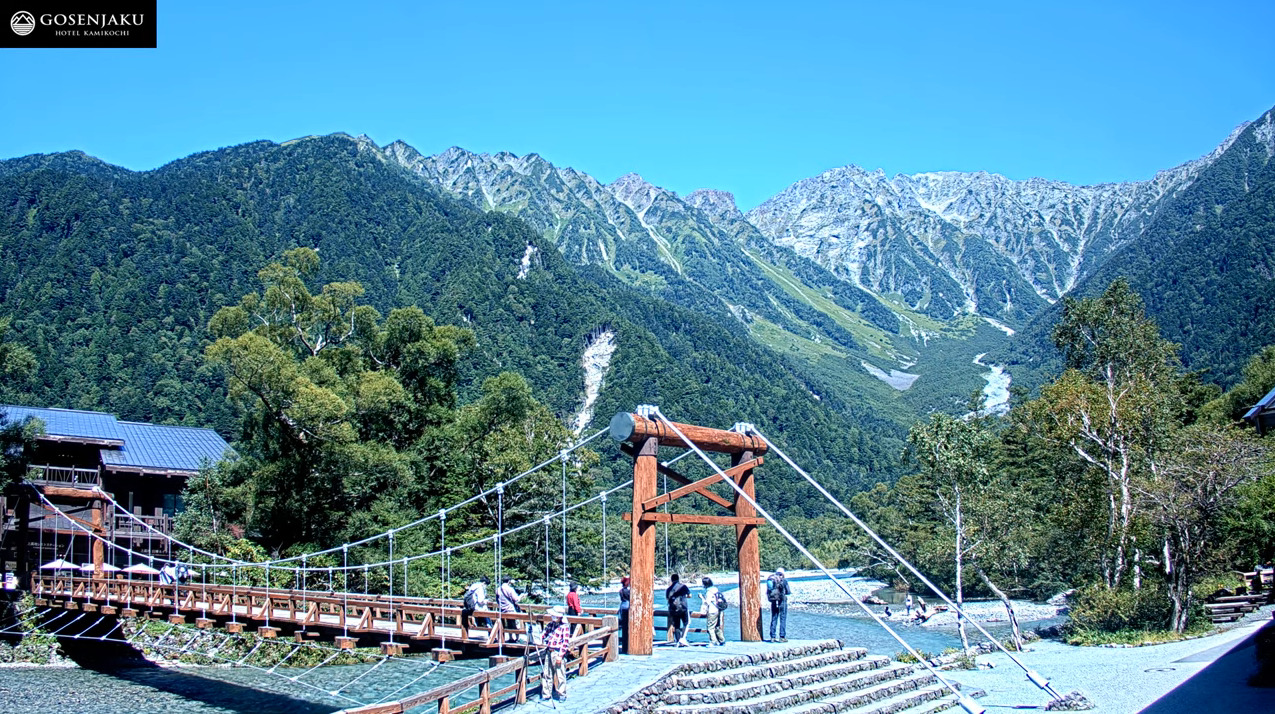 上高地 2024年シーズン開山前の絶景散策 大正池 河童橋 ハイキング バス 秘境 観光 木道 小梨平 長野県松本市 KAMIKOCHIKAPPA-BASHI 2024 4 14 GoPro