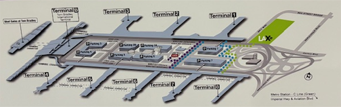 初めてでも安心！ロサンゼルス国際空港から市内までのアクセス方法を解説