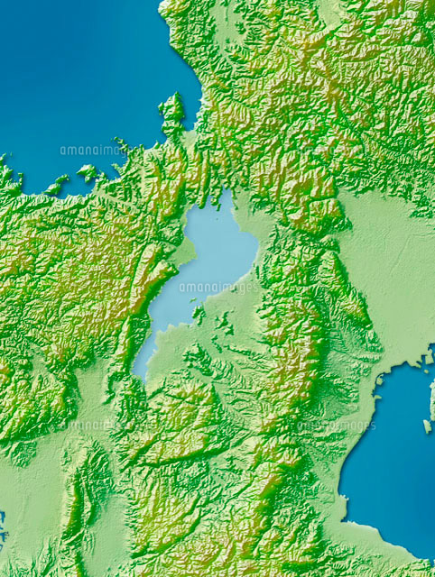 滋賀県の地図Map-It マップ・イット