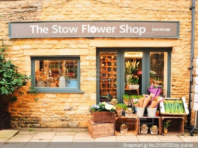 海外の可愛い花屋さんの写真・画像素材-Snapmart スナップマート