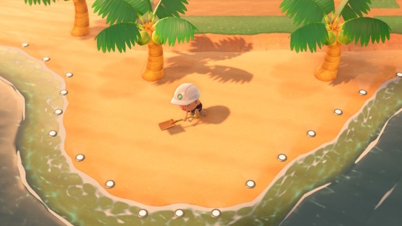 前回の島の入口のオブジェに似たものを🪵*̣̩⋆̩ お気に入りだったからまた作ってしまった⋆͛*͛ ͙͛⋆ すこーしだけ 島クリ 進みました。あつ森あつ森レイアウトあつまれどうぶつの森あつもりあつ森日記あつ森好きな人と繋がりたいanimalcrossing