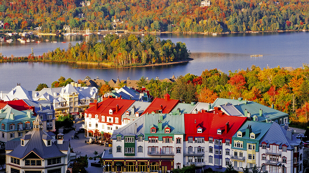 両親とケベックシティ観光カナダ ケベックシティ- 2004年の世界一周旅行