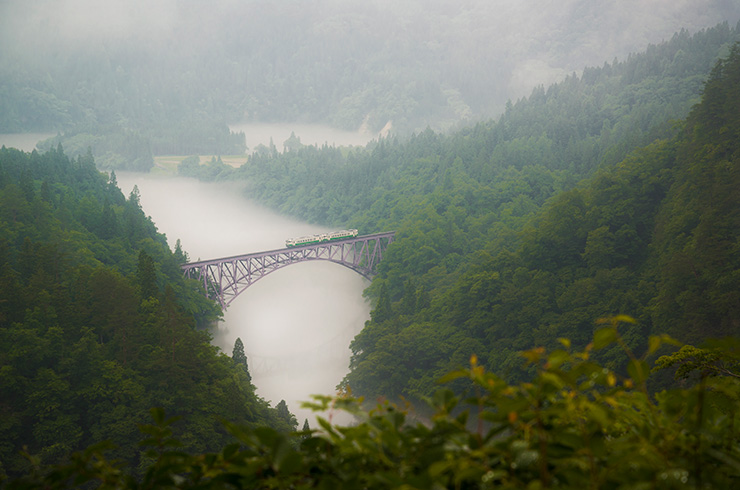 日本一の絶景ローカル線「只見線」 福島県