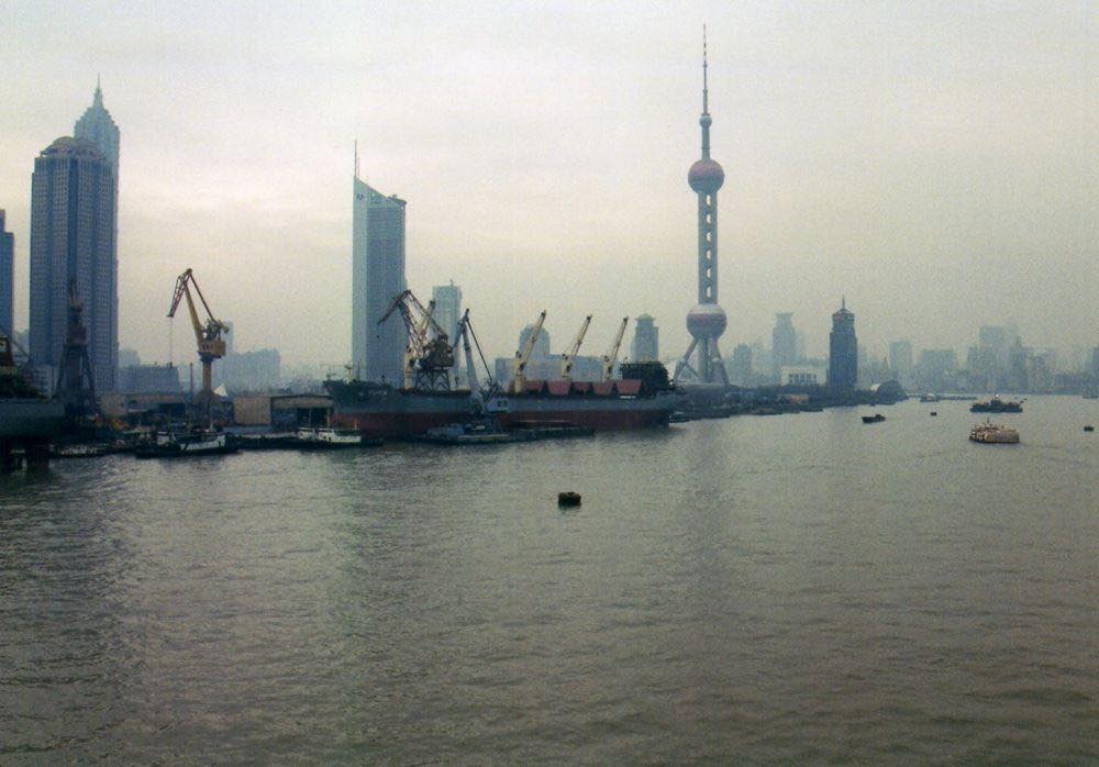 上海の街並みの写真素材・画像素材 Image 92743315