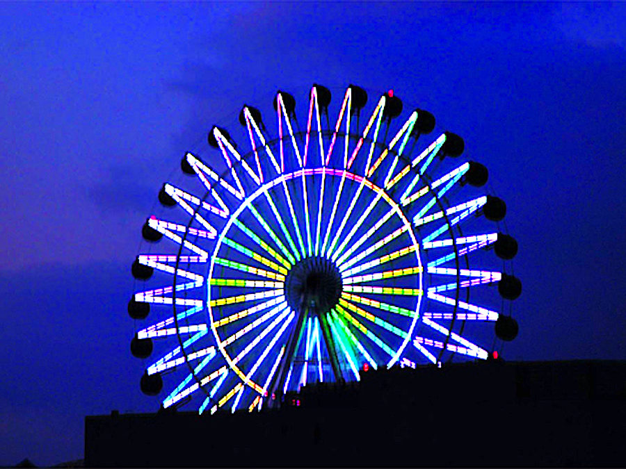 大観覧車スカイパレットです🎡 ちょっと珍しいアングル👀城島高原パークスカイパレット観覧車城島高原遊園地九州大分別府湯布院kijimakogenparkamusementparkbeppuoitaoitagram