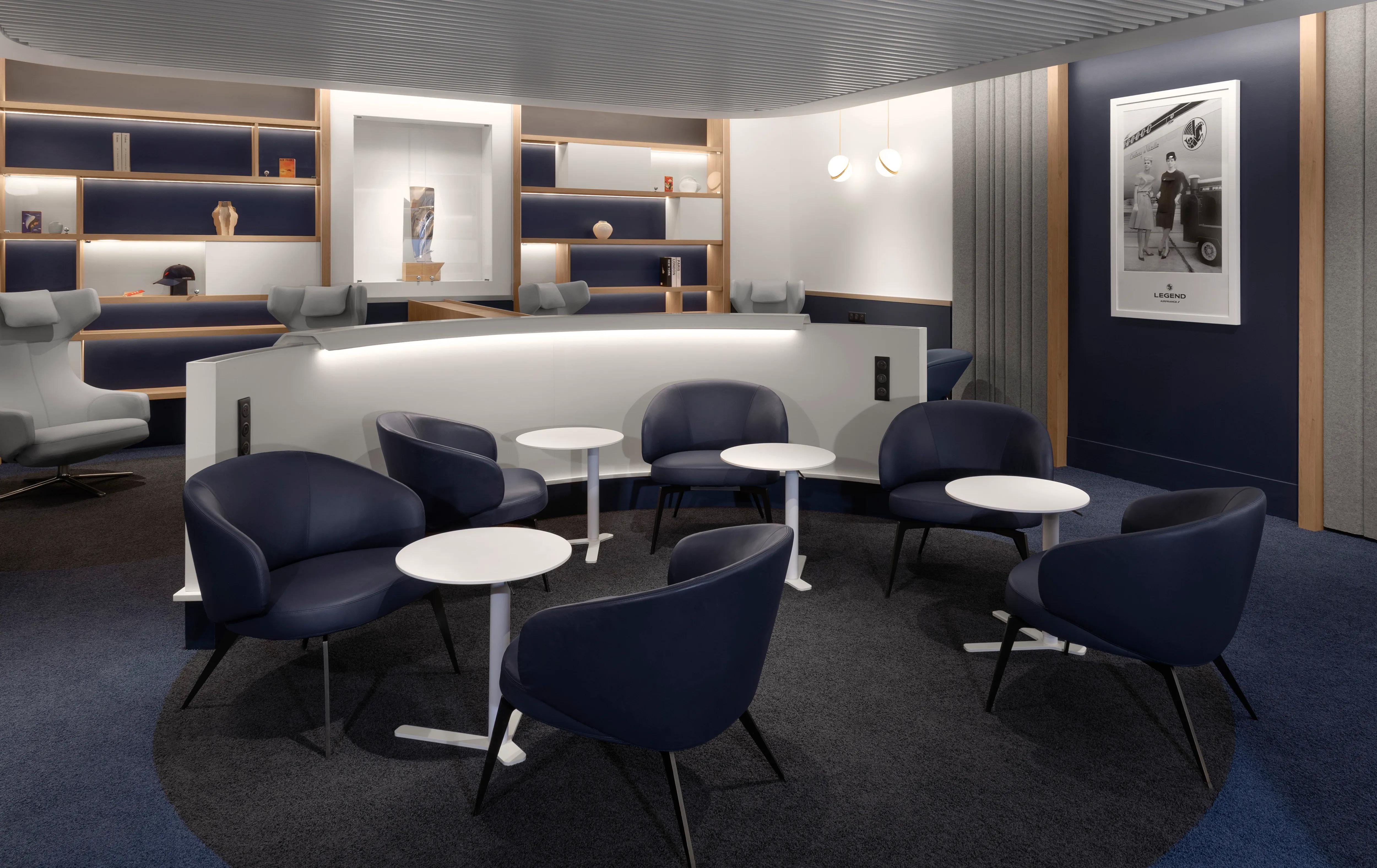エールフランスラウンジ CDG シャルルドゴール空港 Air France LoungeKITAGAWA.WS