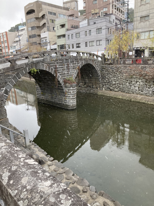 中島川のハートストーン - 九州大図鑑