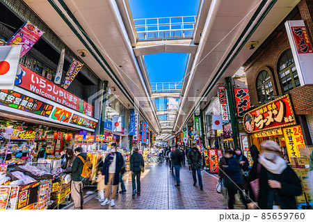 4K 川崎駅前のアーケード商店街 銀柳街を散歩May 2023Walk around the shopping arcade atKawasaki Station