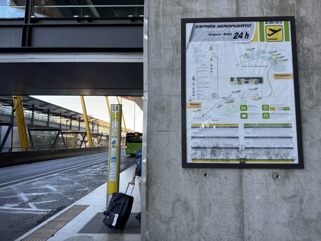 2025 スペイン観光 マドリード空港から市内へたびまみ旅ブログ