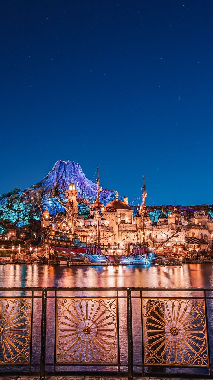 ディズニー夜景の美しい瞬間を集めた写真集📸
