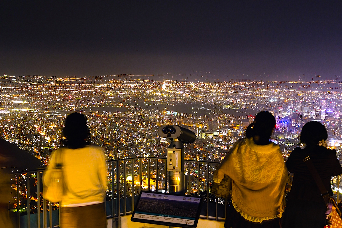 車中泊de北海道放浪44 さっぽろ羊ヶ丘展望台・大倉山展望台・すみれ 中の島本店・藻岩山セミリタイア de 世界を放浪