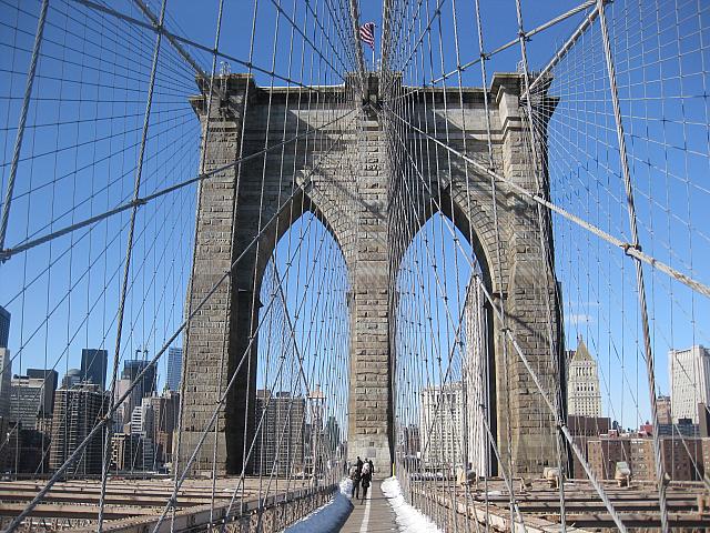 ニューヨーク ブルックリンブリッジ マンハッタン近代ビル群の写真素材30865522- イメージマート