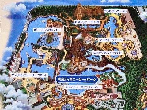公式 開園当時のマップをご紹介東京ディズニーリゾート・ブログ東京ディズニーリゾート