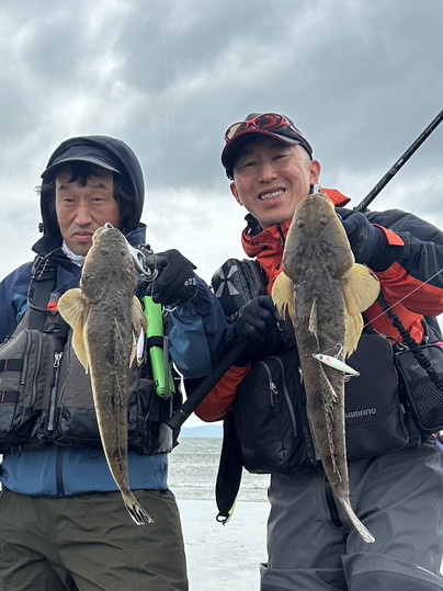 野蒜海岸でサーフ釣り！夕まず目の短時間勝負でヒラメを狙う