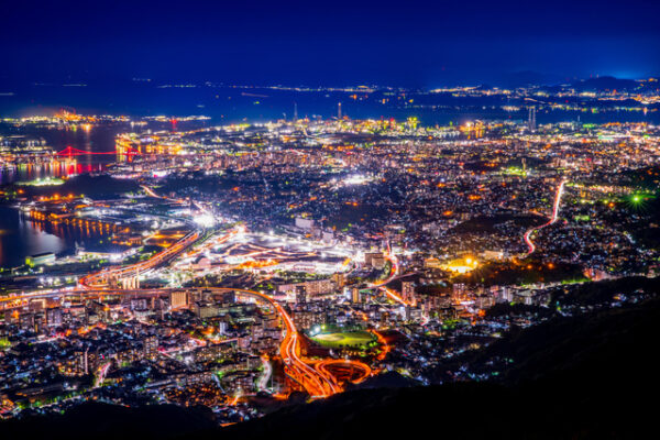 福岡県 北九州新日本三大夜景「 １００億ドルの夜景 皿倉山」』戸畑・八幡・黒崎 福岡県 の旅行記・ブログ by弾丸トラベラー さん フォートラベル