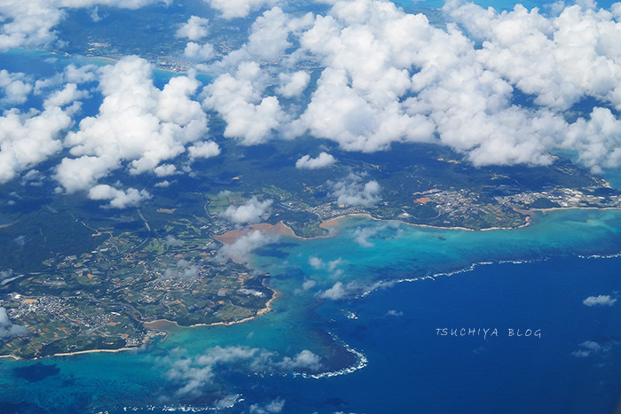 沖縄上空からFrom above Okinawa