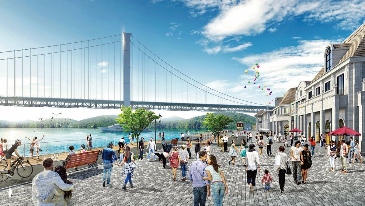 九州と本州を結ぶ巨大なつり橋・関門橋と海峡がつくる圧倒的絶景 昼間は横から、夜は上から――二通りの表情を楽しもう 舵オンライン │ 船遊びの情報サイト