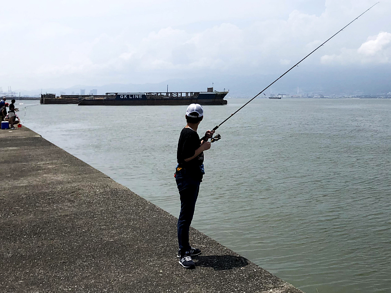 大阪湾豪華リレー ＠MCLさん釣り具販売、つり具のブンブン