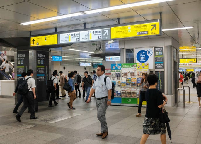 秋葉原駅日比谷線改札に近い乗車位置東京メトロ- SAKUNORI