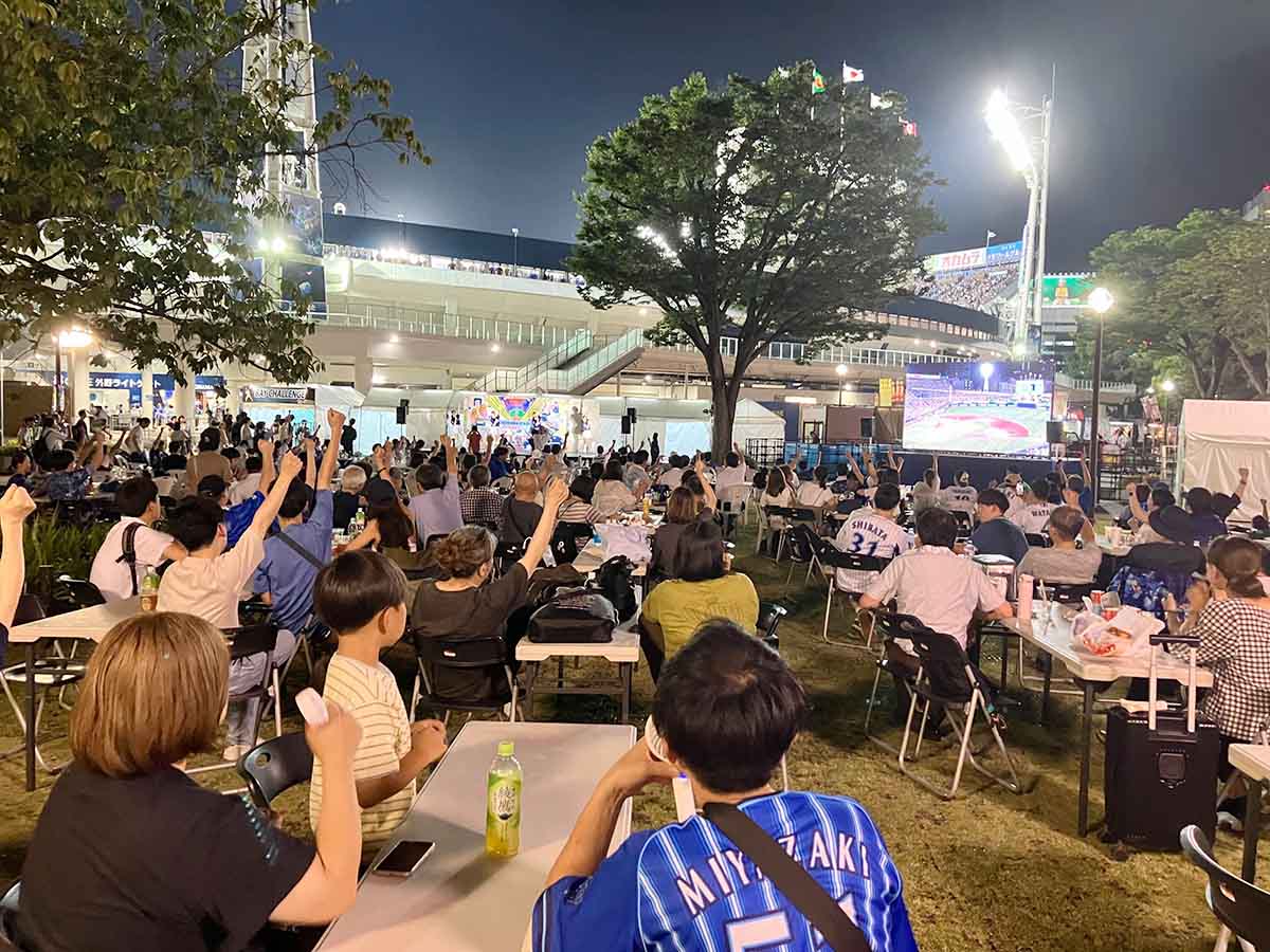 横浜の景色を眺められるビアガーデン！ルミネ横浜の「BBQ-TOPIA YOKOHAMA MIDTOWN」 - OZmall