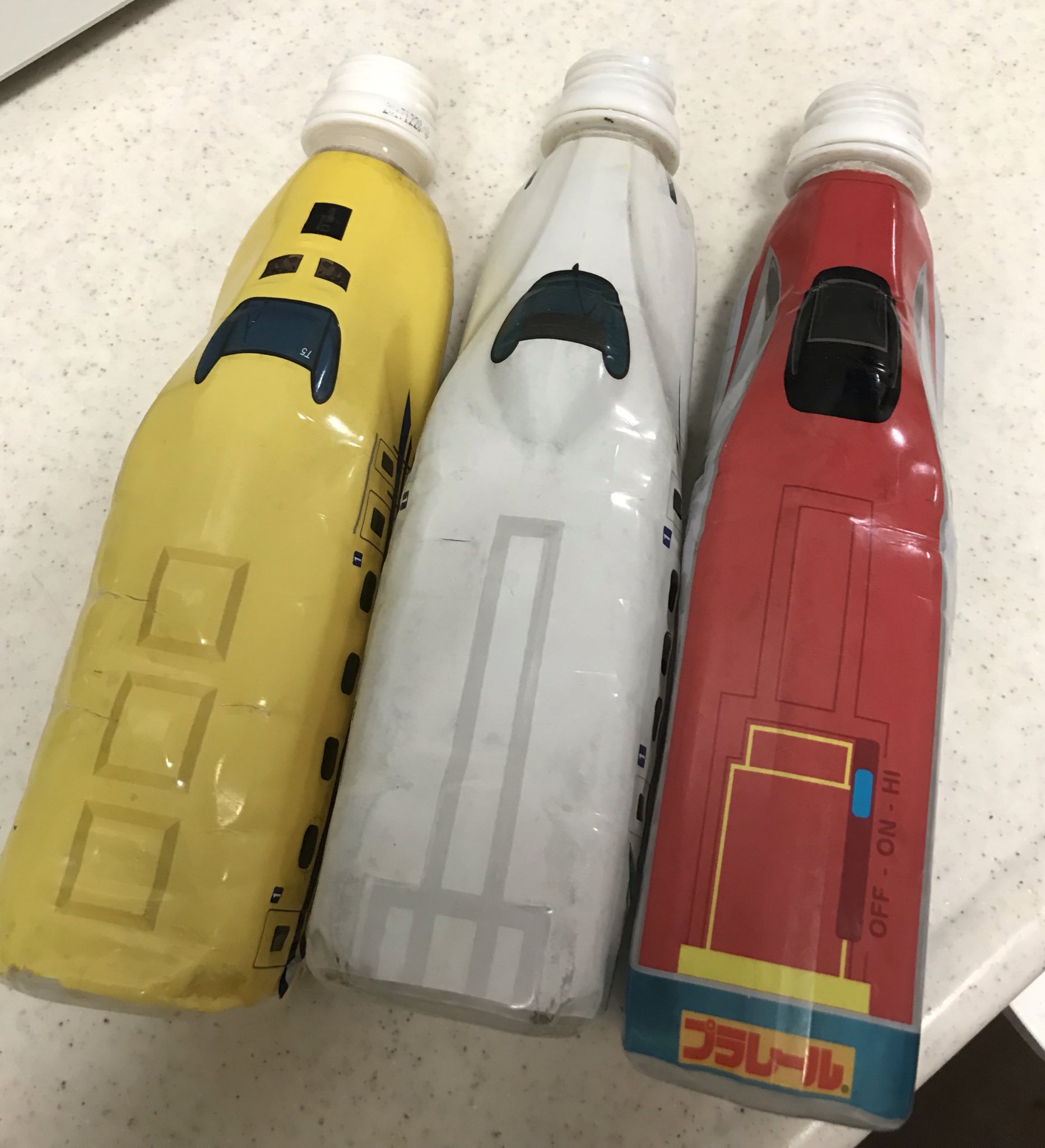 ペットボトルで新幹線 作り方TikTok