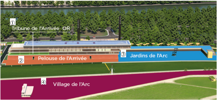 ロンシャン競馬場 Hippodrome de Longchamp ：フランス : 競馬場アクセスガイド