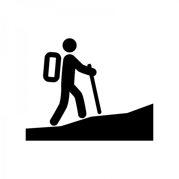 登山てがきですの！β かわいい・ゆるい無料イラスト