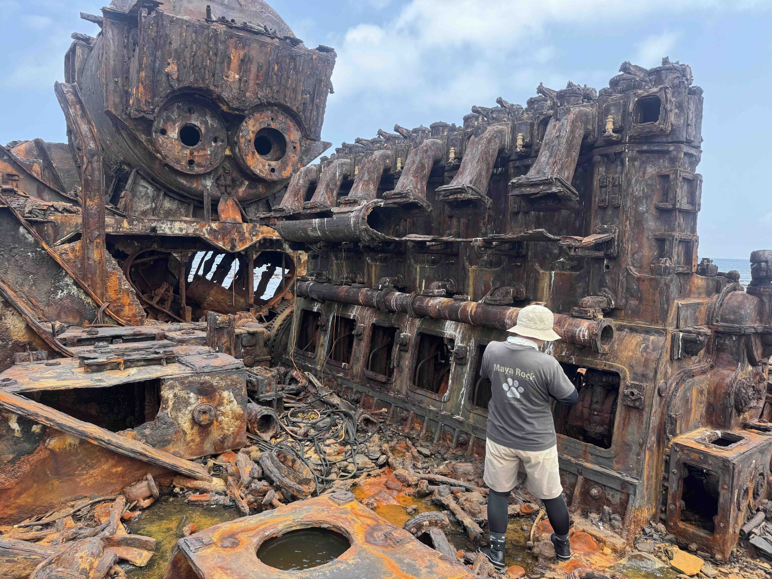 座礁船探索西表島カヌーツアーの Green River
