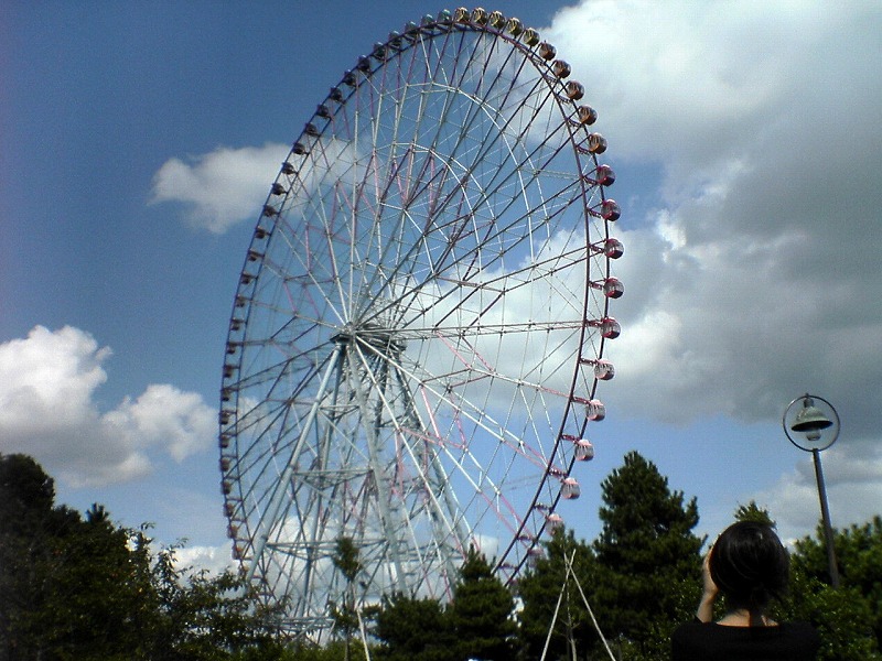 日本第2位の観覧車。葛西臨海公園「ダイヤと花の大観覧車」乗車体験ブログ