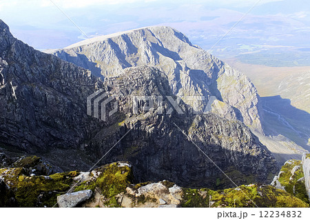 ワスト湖への映り込みが美しい、イングランド最高峰のスカーフェル・パイク、イギリス湖水地方にての写真素材16457881- PIXTA