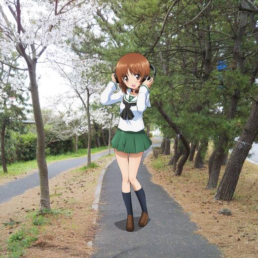 ガルパンの聖地『大洗』にすぺ千三百がまた降臨～！ パート4「大洗女子スタンプラリー道 後編 」I ～ LOVE ～ 高槻