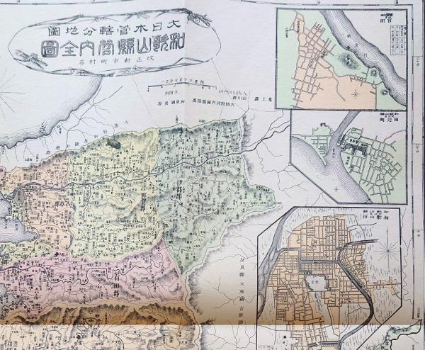 和歌山県の地図Map-It マップ・イット