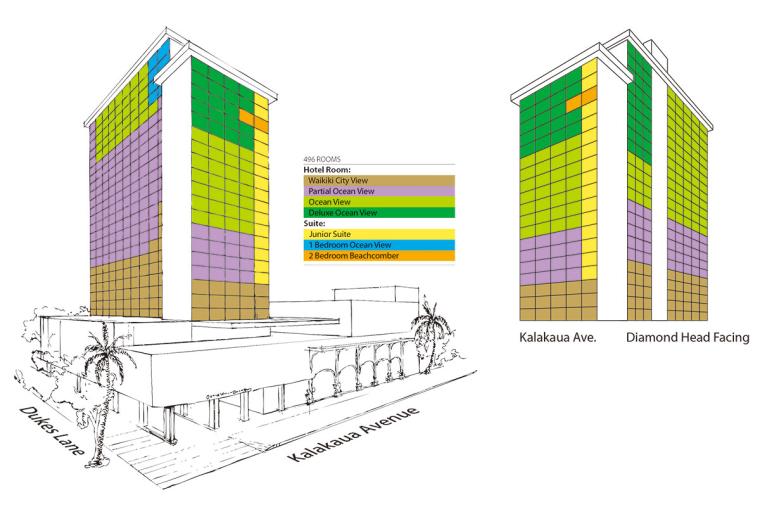 カラカウア通りをぶらぶらとホテルまで◇ハワイ旅行記2023年02月 23 02 04 - トーフスキーの旅日記・飲んで飛んで食ってまた呑む