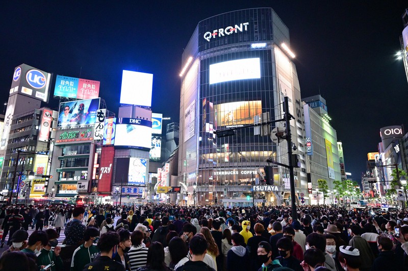 渋谷ハロウィーン、混雑するも仮装姿はまばら 密を避け感染を警戒する来街者も - シブヤ経済新聞