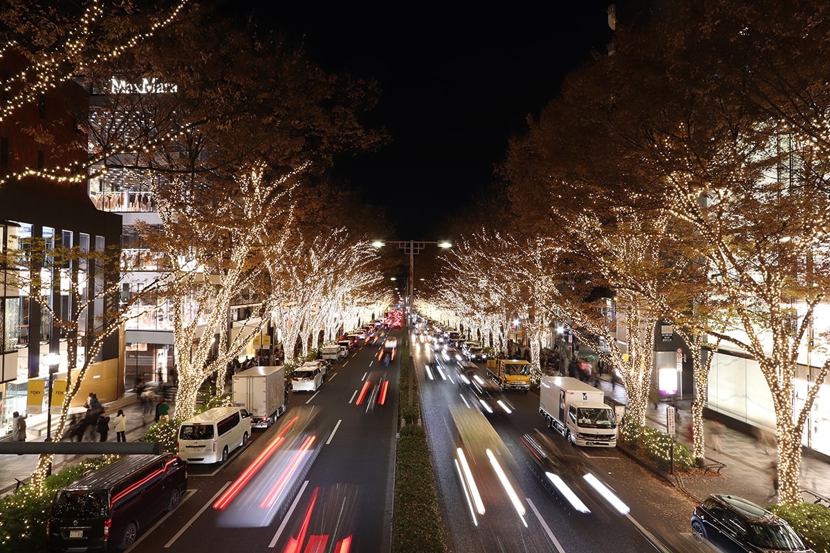 2023年見納め 表参道イルミネーション 東京都渋谷区Luna Subito- エキスパート - Yahoo!ニュース