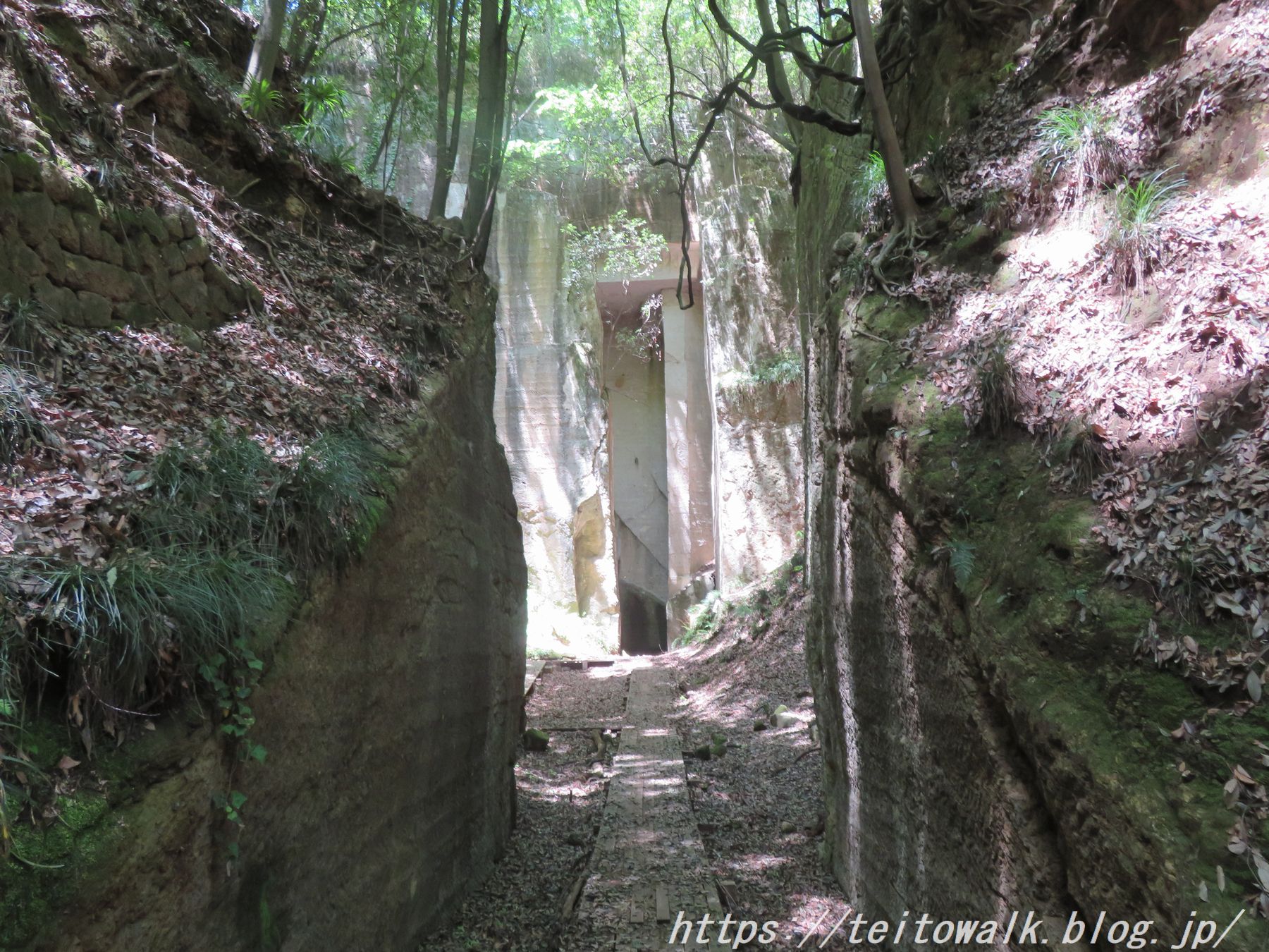 藪塚石切場跡ファイナルアクセス