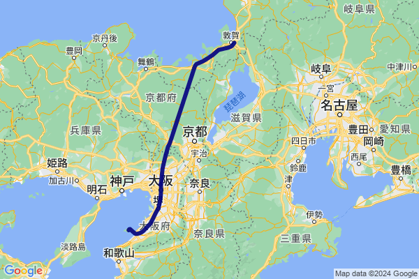 北陸新幹線 糸魚川・金沢間 路線概要図