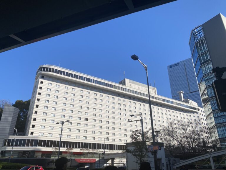 解体工事中の「東急不動産赤坂ビル」 東急プラザ赤坂 の様子 2024年2月上旬撮影 - 再開発調査兵団