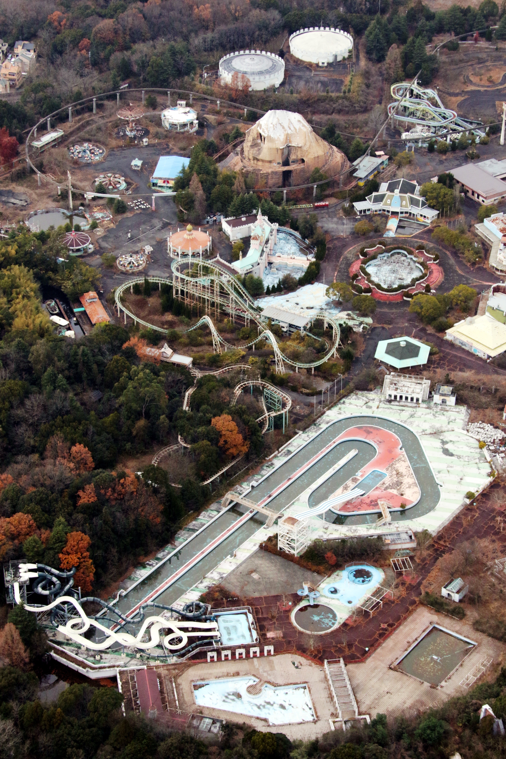 Ruins 奈良ドリームランド跡地周回160302 - 気楽にバイクライフ ○△□